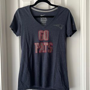 Nike “Go Pats” Vneck T-shirt
